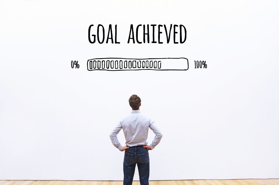 Goal Achieved Progress Bar